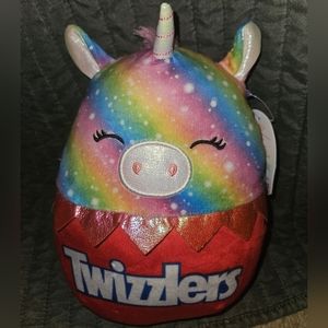 NWT Squishmallows x Twizzlers Prim the Rainbow 🌈 Unicorn 🦄 Hershey’s Squad 8”